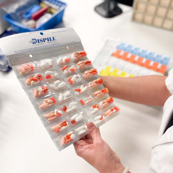 Dispill multidose blister pack 1