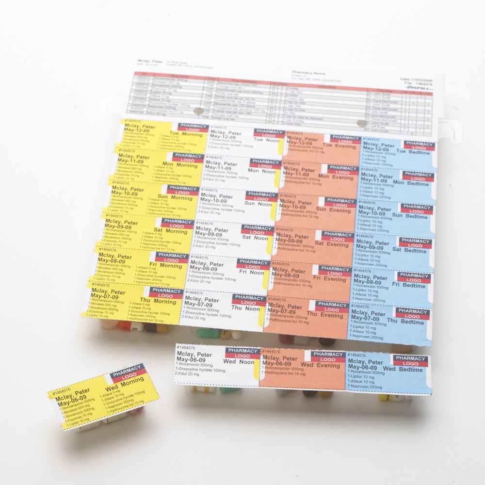 Dispill multidose blister pack 3